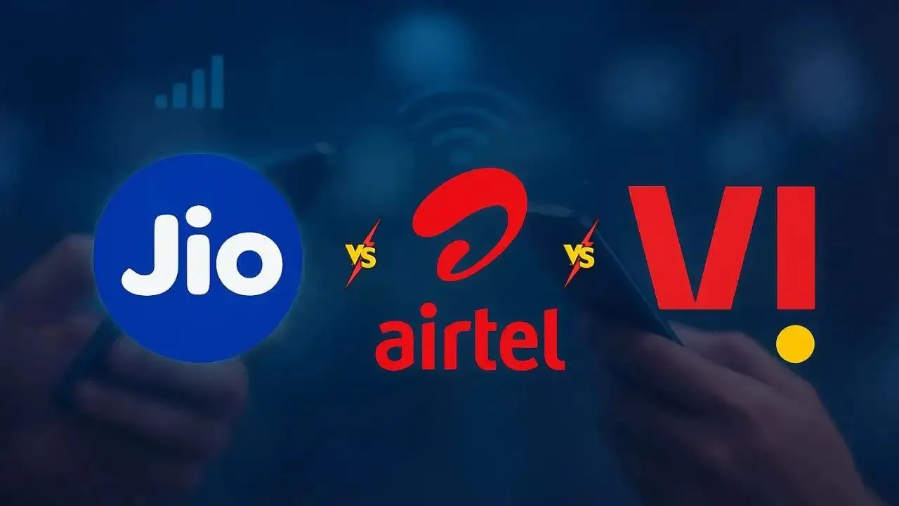 Airtel Vs Jio Vs Vi
