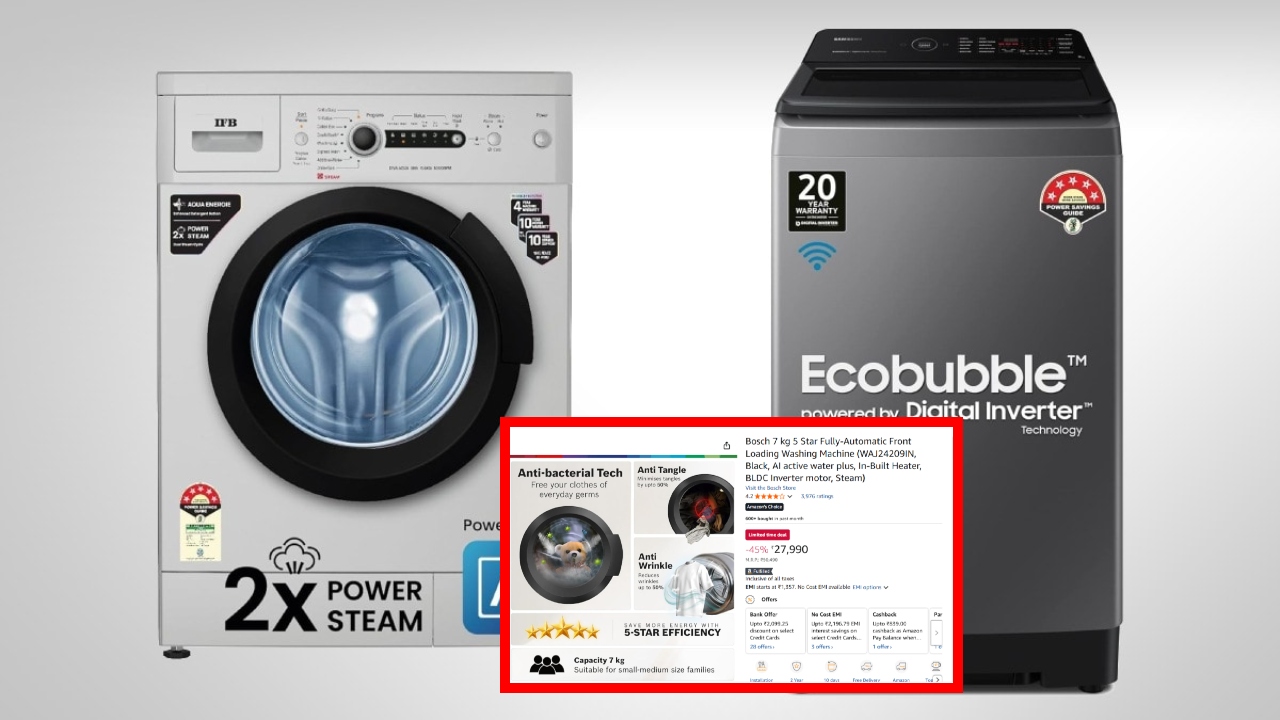 Amazon Clearance Sale on Washing...