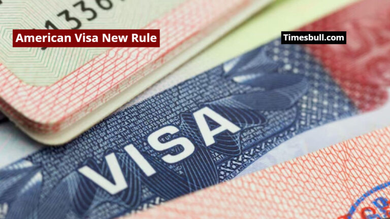 American Visa New Rule