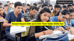 Assam Board 10th and 12th Time Table 2026 Out