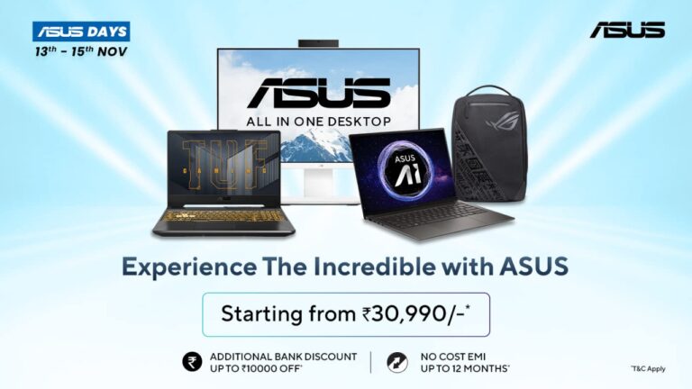 Amazon Asus Days Sale Live: Get Laptop Up to 30% Off With Powerful Battery