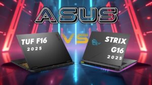 Asus TUF F16 vs ROG G16: Which Gaming Laptop Offers More Power?