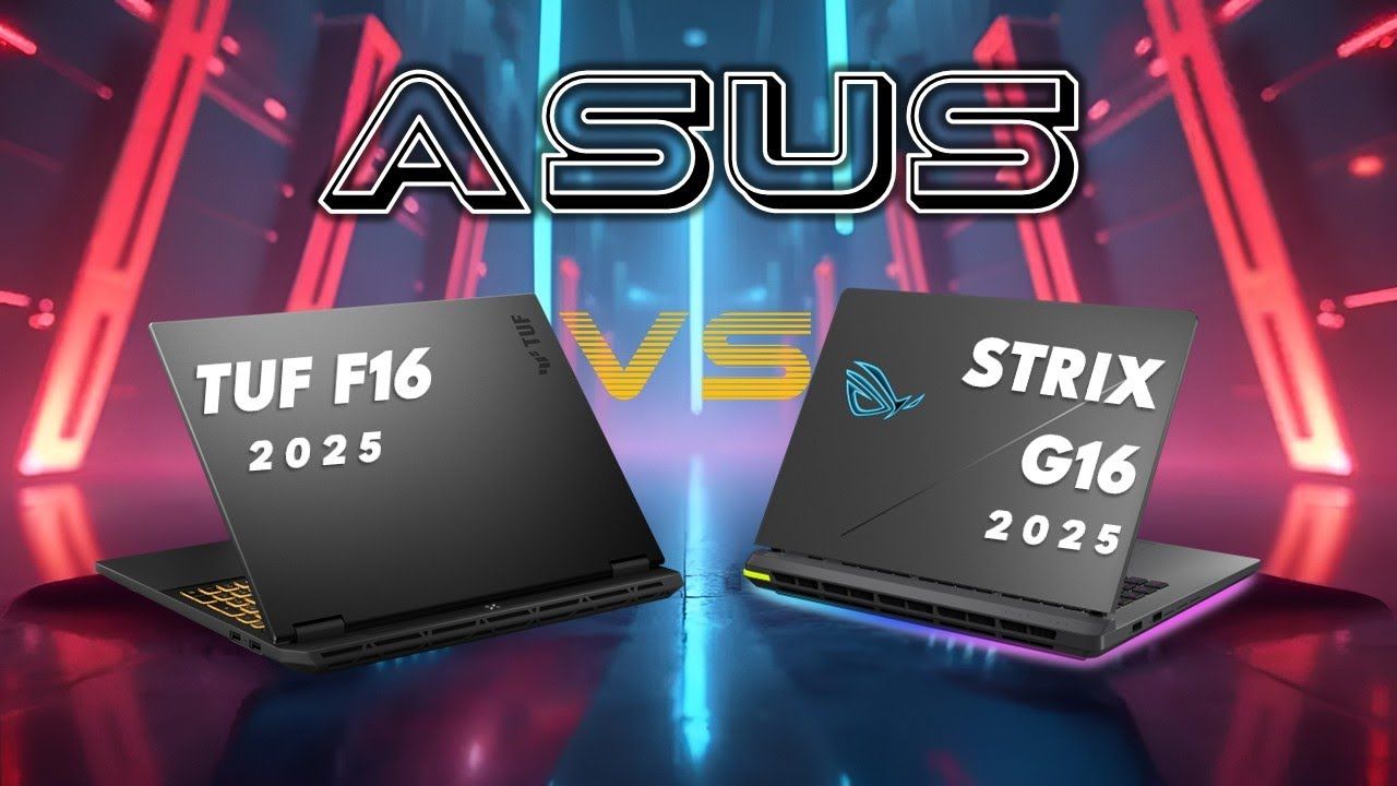 Asus TUF F16 vs
