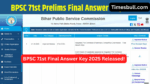 BPSC 71st Final Answer Key 2025 Released (3)
