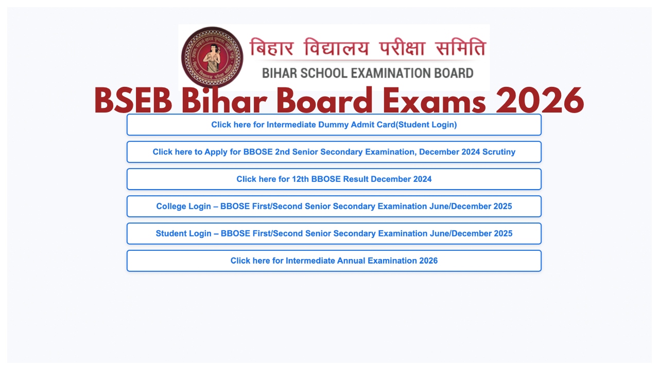 BSEB Bihar Board Exams