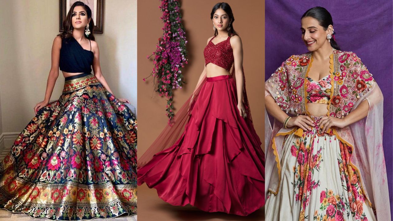 Trendy Lehengas to Flaunt at...