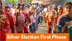 Bihar Election 2025 – Voters Queue Up Polling Booths, Bigwigs’ Reputation Stake