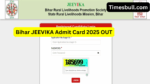 Bihar JEEVIKA Admit Card 2025 OUT (1)