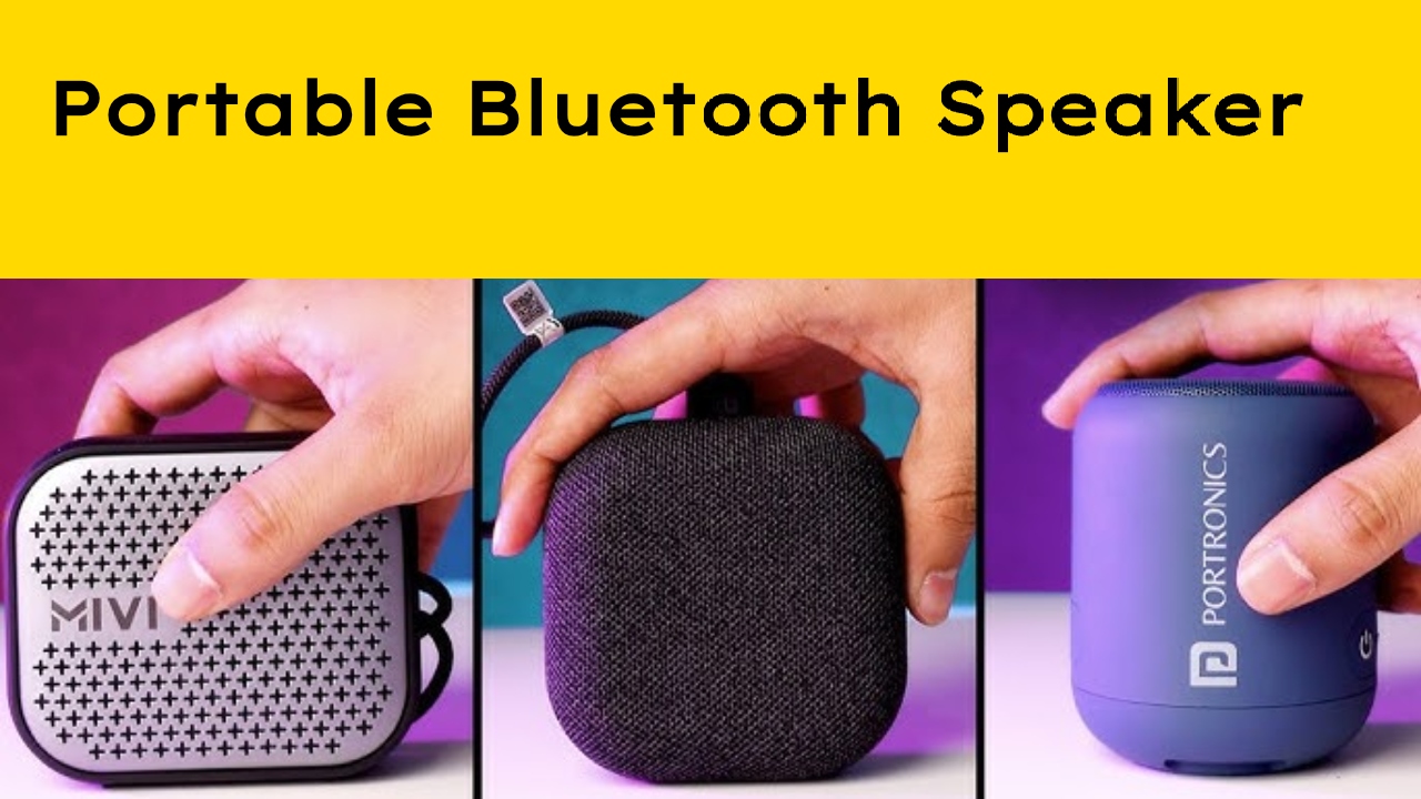 Get Portable Bluetooth Speaker