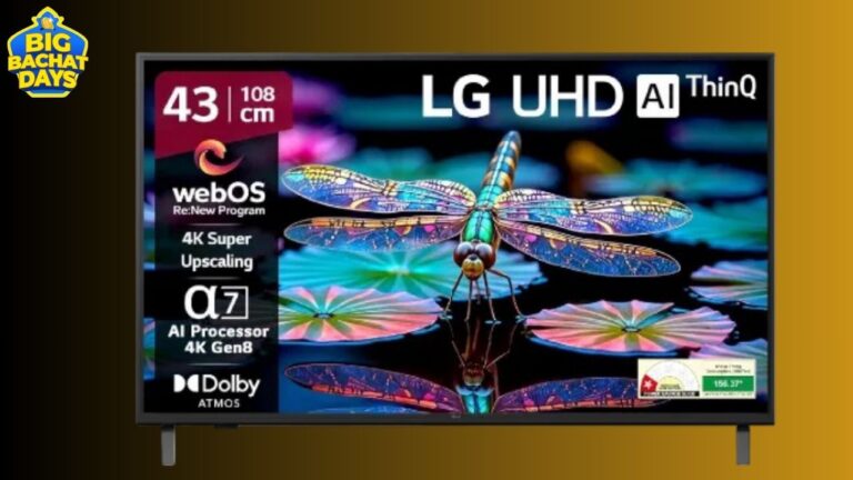 Bring These MI & LG 43-inch Smart TVs at Your Home at Lowest Prices in Flipkart Big Bachat Days Offer