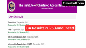 CA Results 2025 Announced! Check Toppers List, Marks & Direct Link to Download Scorecard at icai.nic.in