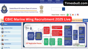 Govt Jobs: CBIC Marine Wing Recruitment 2025 Live – 10th Pass & ITI Holders Apply here