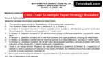 CBSE Class 10 Sample Paper Strategy Revealed (3)