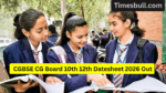 CGBSE CG Board 10th 12th Datesheet 2026 Out (3)