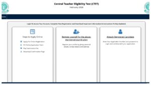 CTET 2026 Registration Link Active, Apply Now at ctet.nic.in