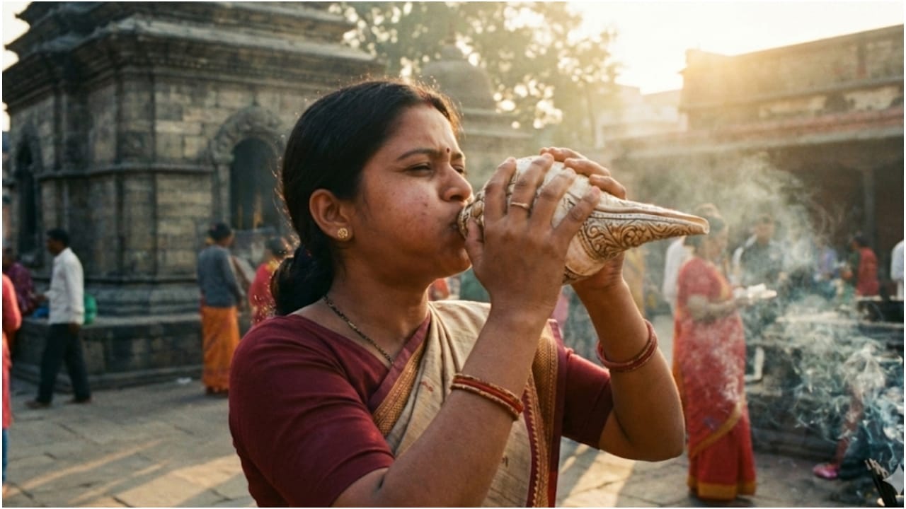 Can Women Blow Shankh?