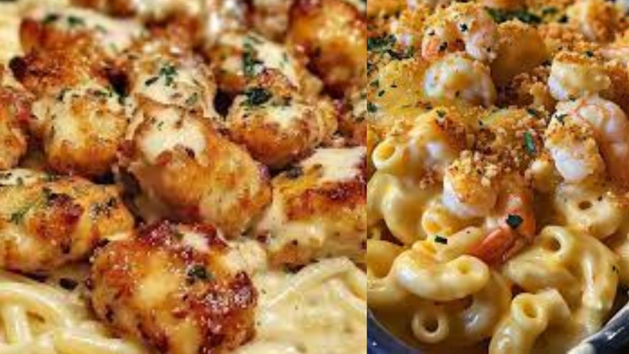 Prepare Cheesy Garlic Butter Pasta...