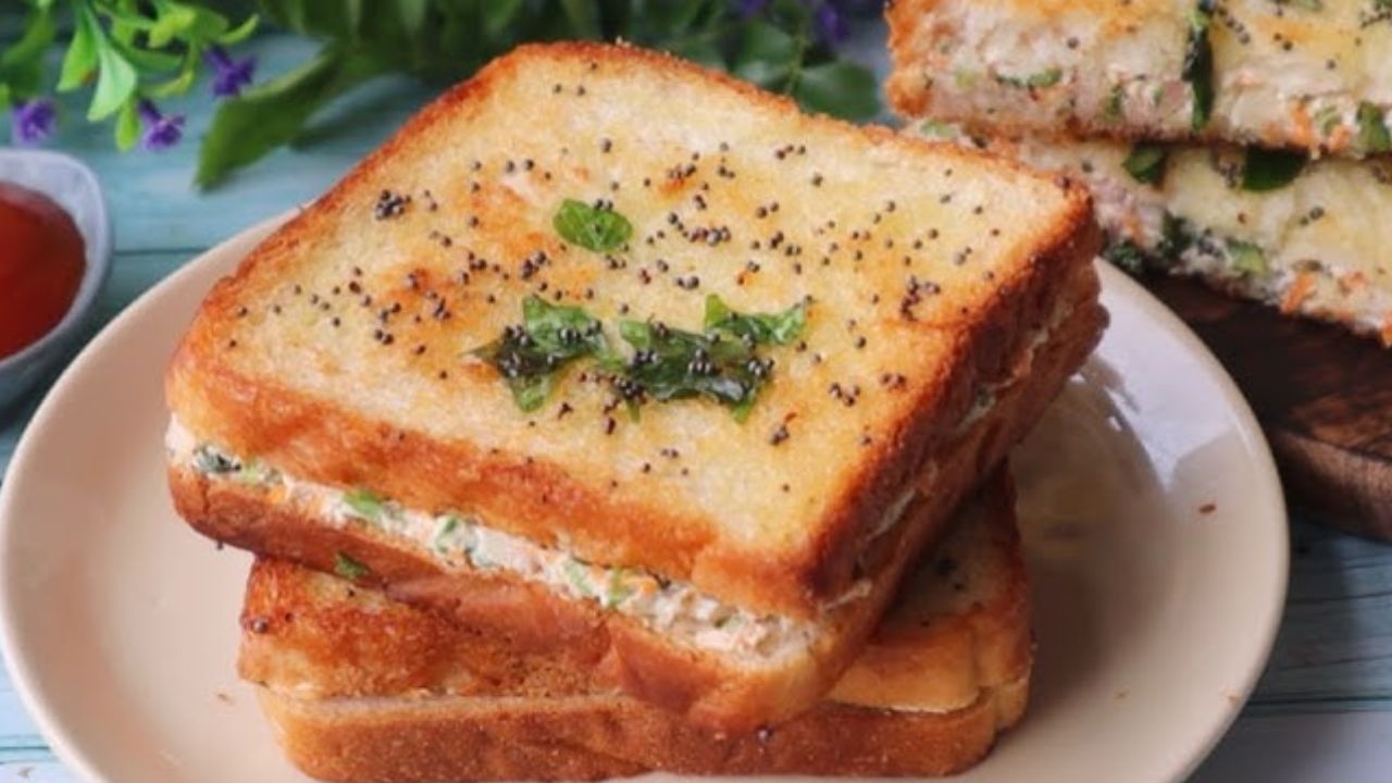 Dahi Bread Toast Recipe
