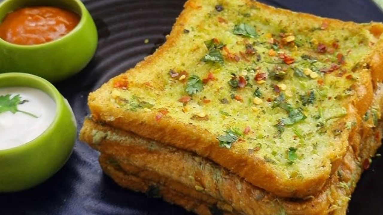 Dahi Bread Toast Recipe