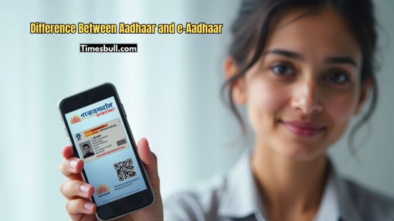 What Is the Major Difference Between Aadhaar and e-Aadhaar? Check Here