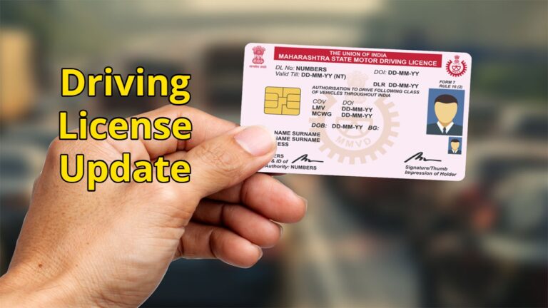 Update your driving license from home, the process is extremely easy