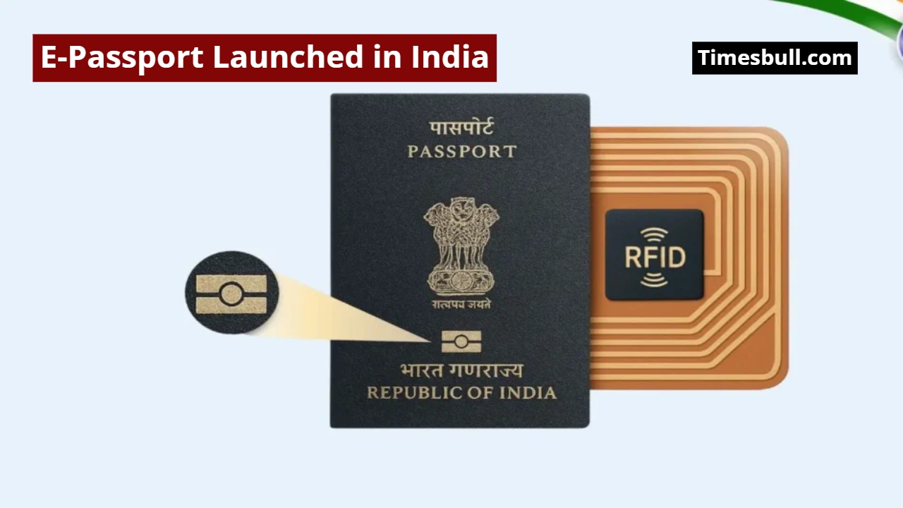 E-Passport Launched in India, Application...