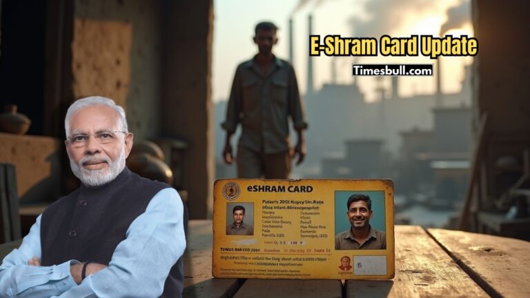 e-Shram Card: Government Offers ₹2 Lakh Benefit, Know How to Apply
