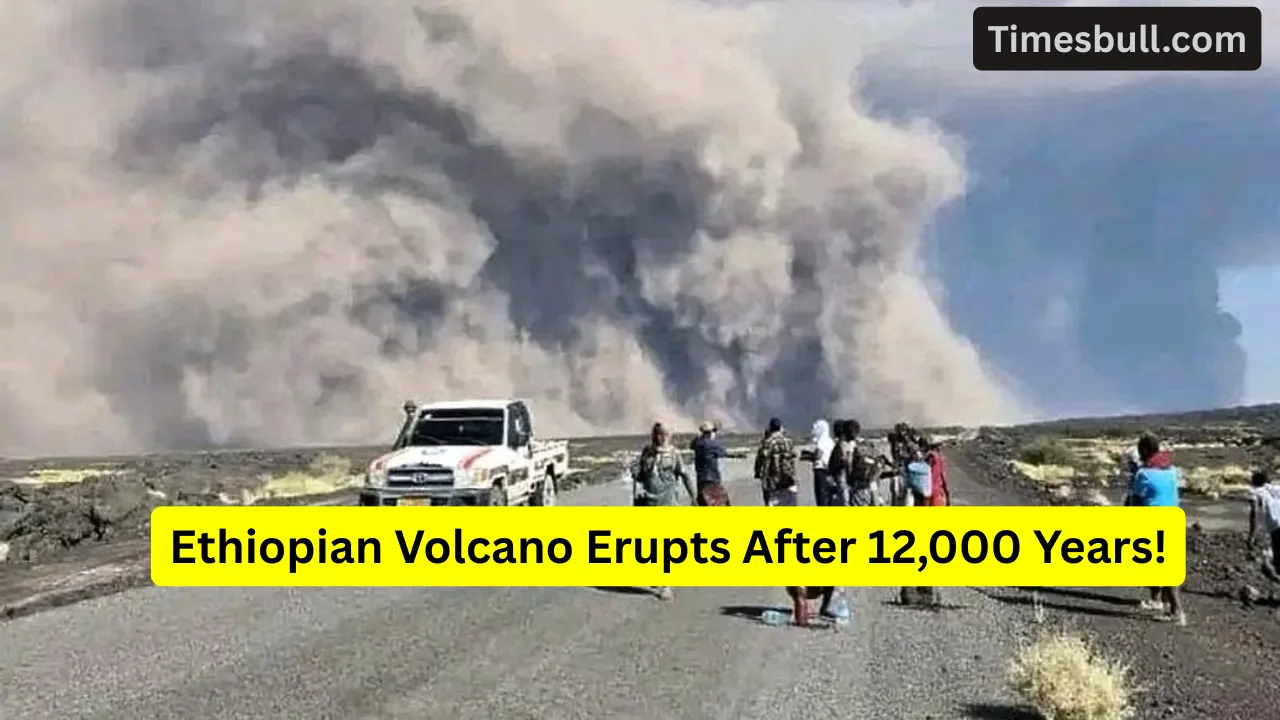 Ethiopian Volcano Erupts After 12,000 Years (2)