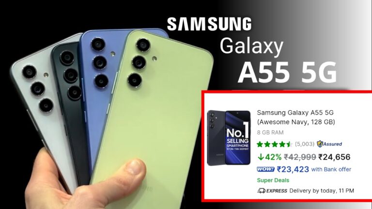 Top-Selling Phone: Samsung Galaxy A55 Under 25k During Black Friday Sale 2025