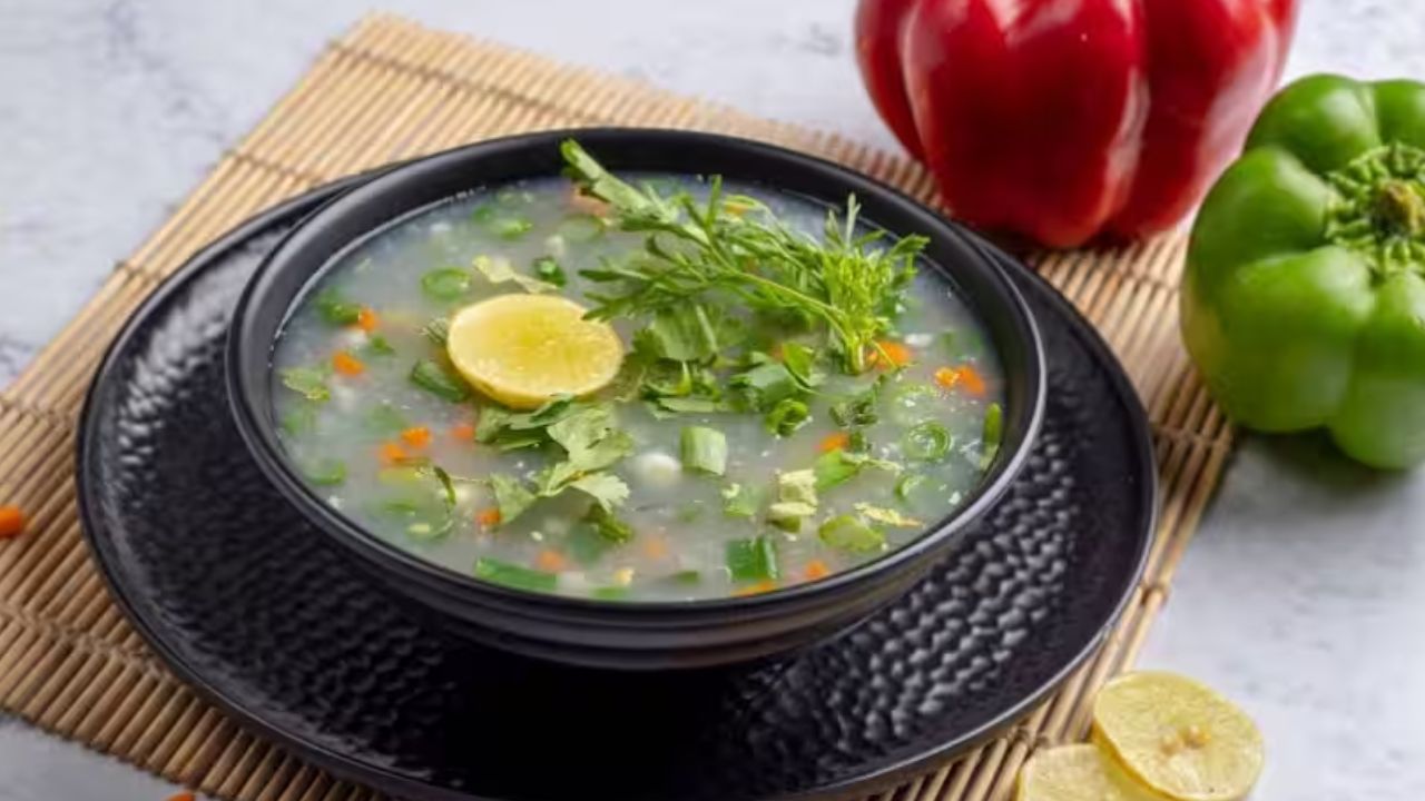 Garlic Coriander Soup