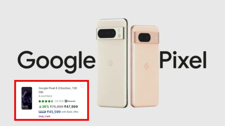 Google Pixel 8 Just At Rs 47,999 From Flipkart In A Limited Period Offer