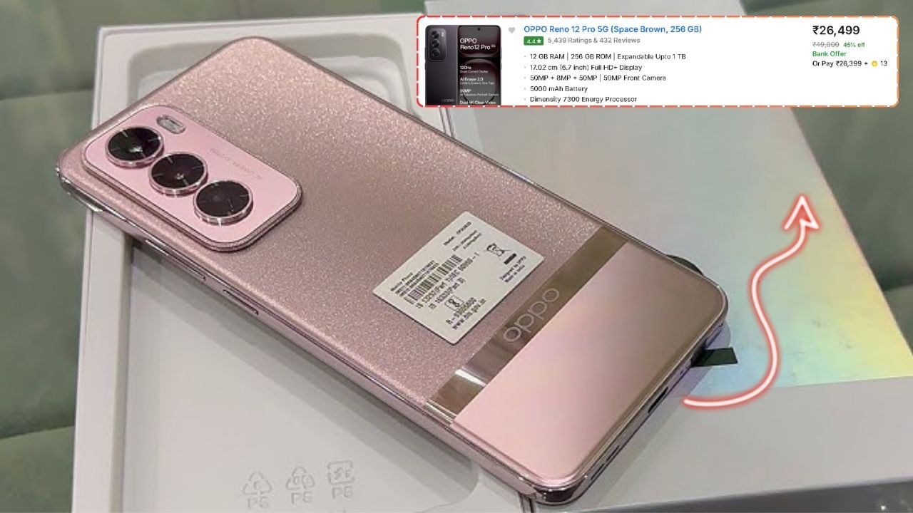 Grab OPPO Reno 12 Pro 5G Phone at 45% Discount Before The Stock Ends