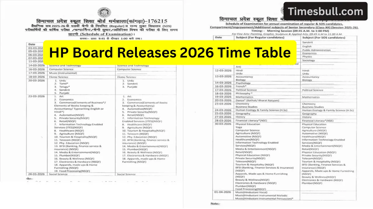 Hp Board Releases 2026 Time Table (3)