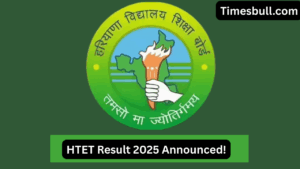 HTET Result 2025 Announced! Pass Percentage Drops to 14% – Check Scorecard and Cutoff Here