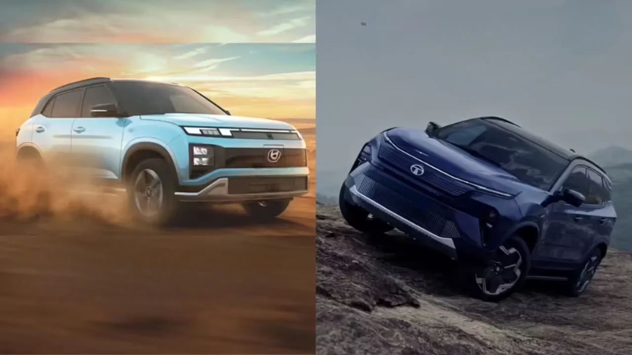 Harrier EV BE 05 And Creta EV