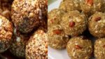 Healthy Til Mungfali Laddu Recipe
