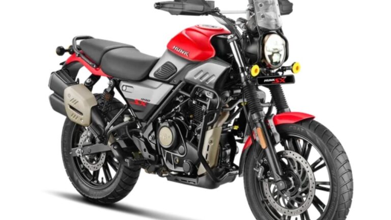 Hero Hunk 440 SX: Powerful Scrambler bike unveiled at EICMA 2025, Know its features and power