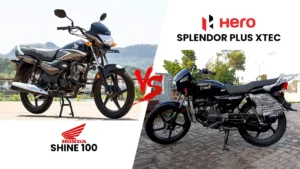 Hero Splendor Plus Xtec Vs Honda Shine 100 Comparison 2025