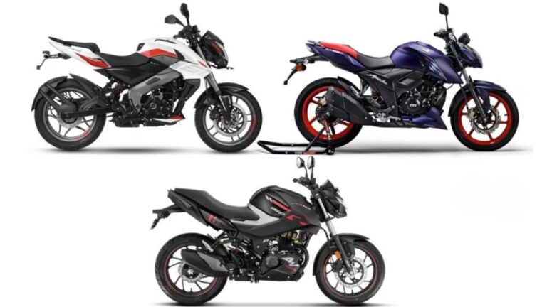 Hero Xtreme 160R Vs TVS Apache RTR 165 Vs Yamaha R15 V4 – Which Bike Is Best for City & Highway in 2025?
