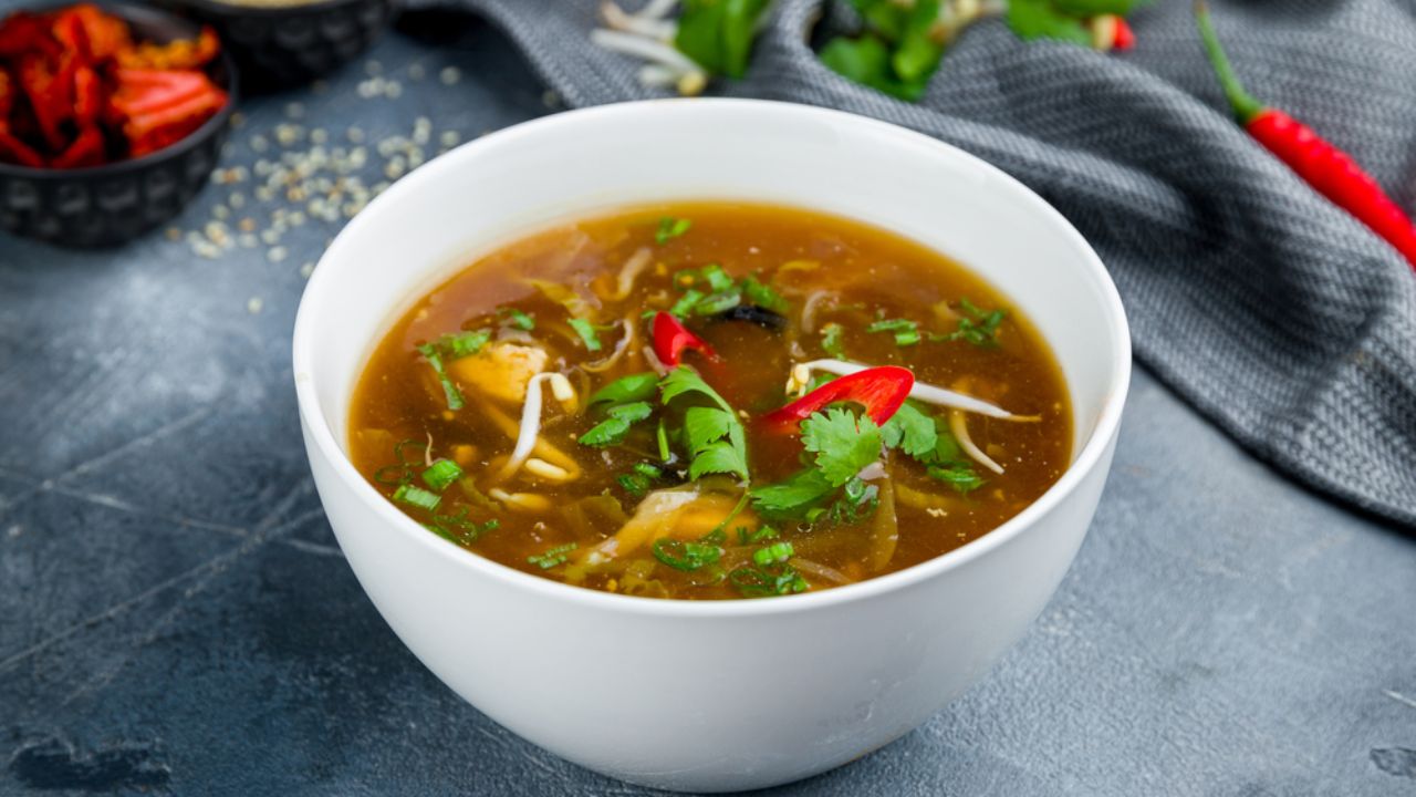 Hot and Sour Chicken Soup