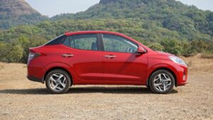 Hyundai Aura- The perfect combo of stylish design, low running costs and a family-friendly sedan