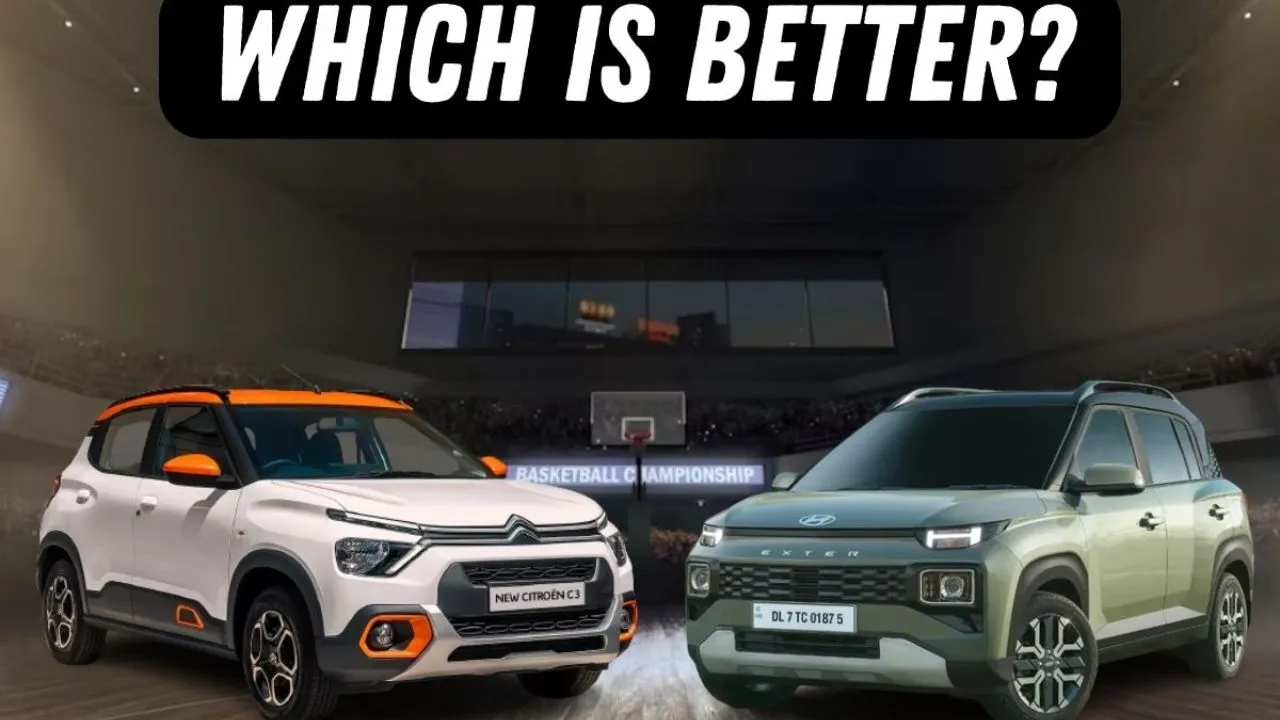 Hyundai Exter Vs Citroen C3