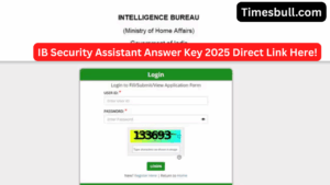 IB Security Assistant Answer Key 2025 Out! Check Your Scores Now at mha.gov.in