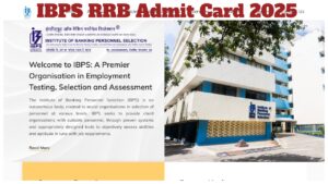 IBPS RRB Admit Card 2025 – Direct Link to Download Hall Ticket at ibps.in