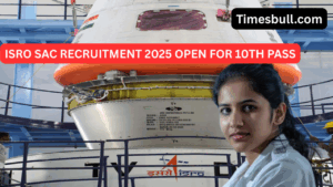 Govt Jobs: ISRO SAC Recruitment 2025 Open for 10th Pass – Apply Now for Fitter, Electrician & More Posts