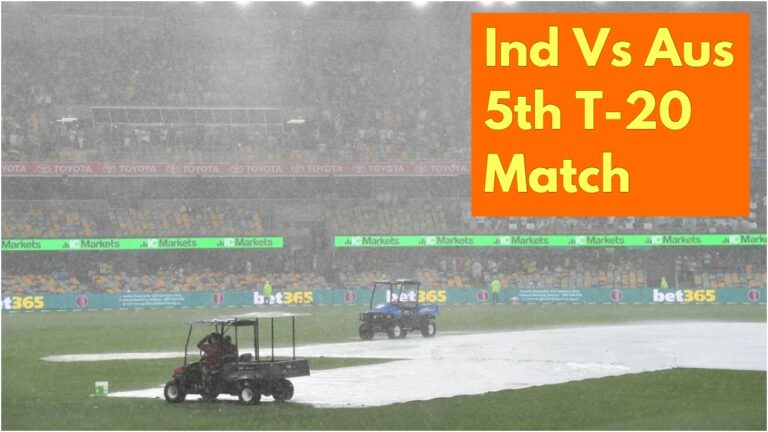 Ind vs Aus: Match between India and Australia halted due rain, what weather forecast ahead?