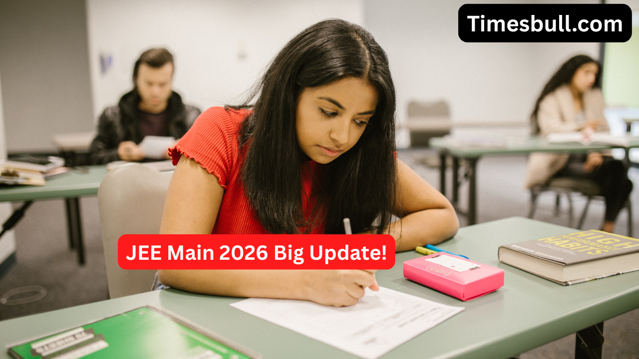JEE Main 2026 Big Update...