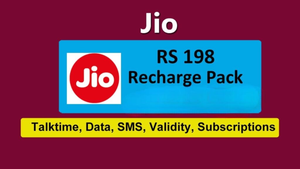 Jio Rs 198 Recharge