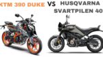 KTM Duke 390 vs Husqvarna Svartpilen 401