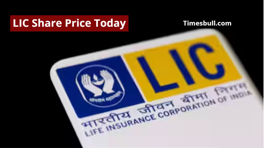 LIC Share Price Today